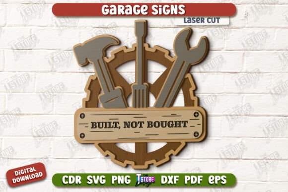 Garage Signs Bundle