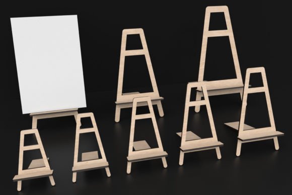 Laser Cut Easel Display Stands Svg Files
