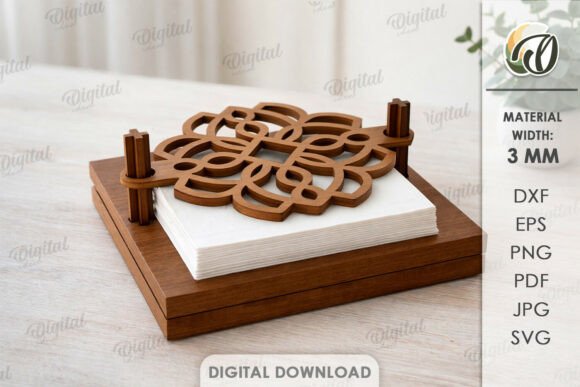Napkin Holders Bundle Laser Cut