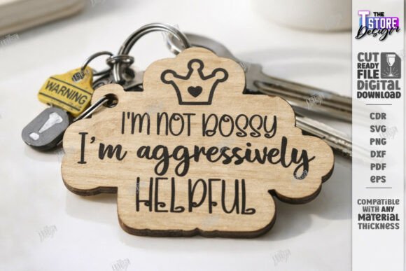 Sarcastic Quotes Keychain