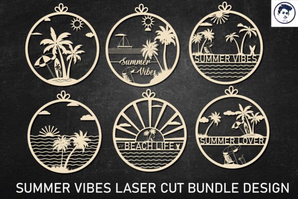 Summer Laser Cut SVG Bundle Design