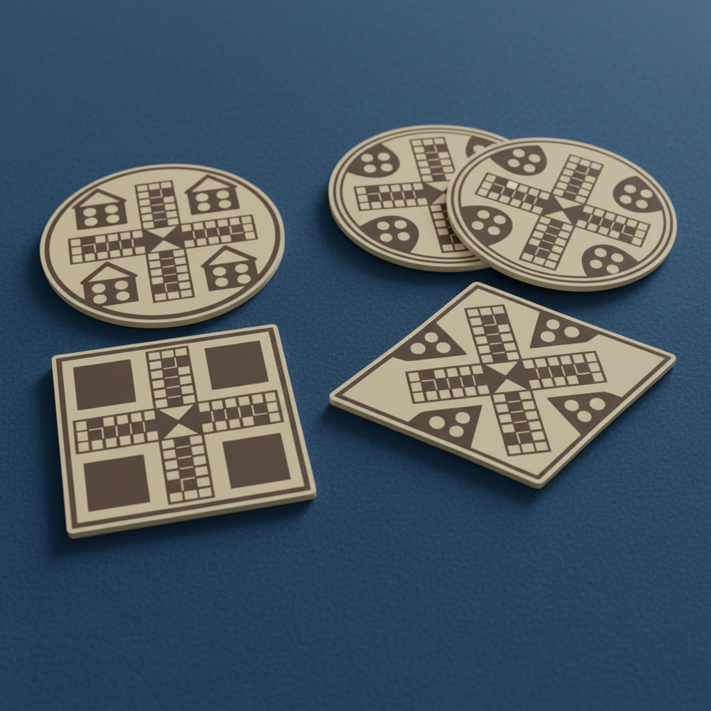 Laser Cut Ludo Boards SVG Bundle