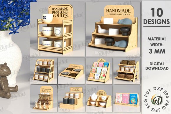 3D Display Stands Bundle