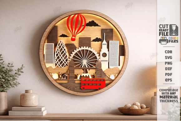 3D Layered Modern Wall Art Laser Bundle