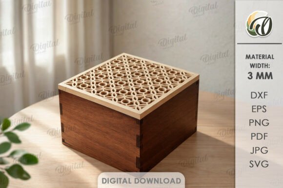 Decorative Boxes Bundle Laser Cut