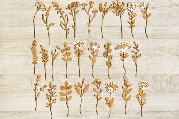 Decorative Flowers Bundle Templates