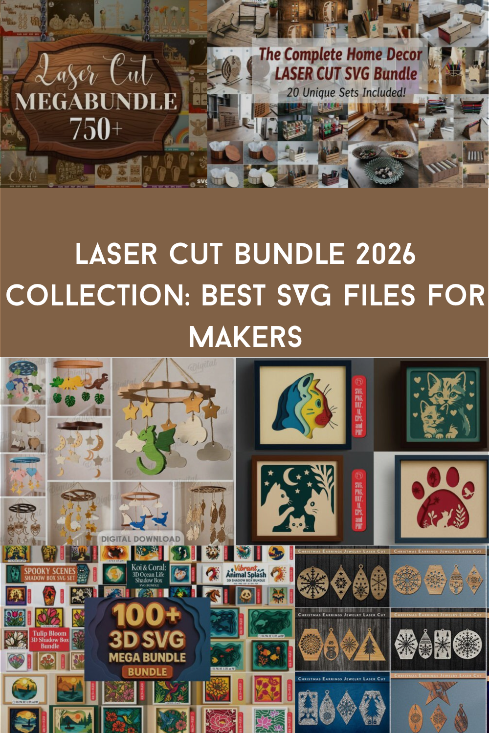 Laser Cut Bundle 2026 Collection: Best SVG Files for Makers