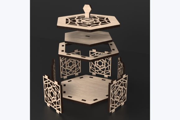 Hexagon Jewellery Box