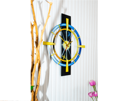 Laser Cut Project Plan Wall Clock