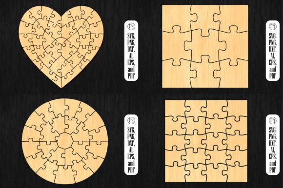 Puzzle Laser Cut Bundle